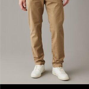 American Eagle Men’s Active Flex Khaki Chino Pants – Size 34x30